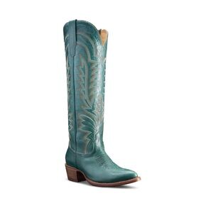 Tecovas Ladies The Abby Sagebrush Goat Leather Cowboy Boots